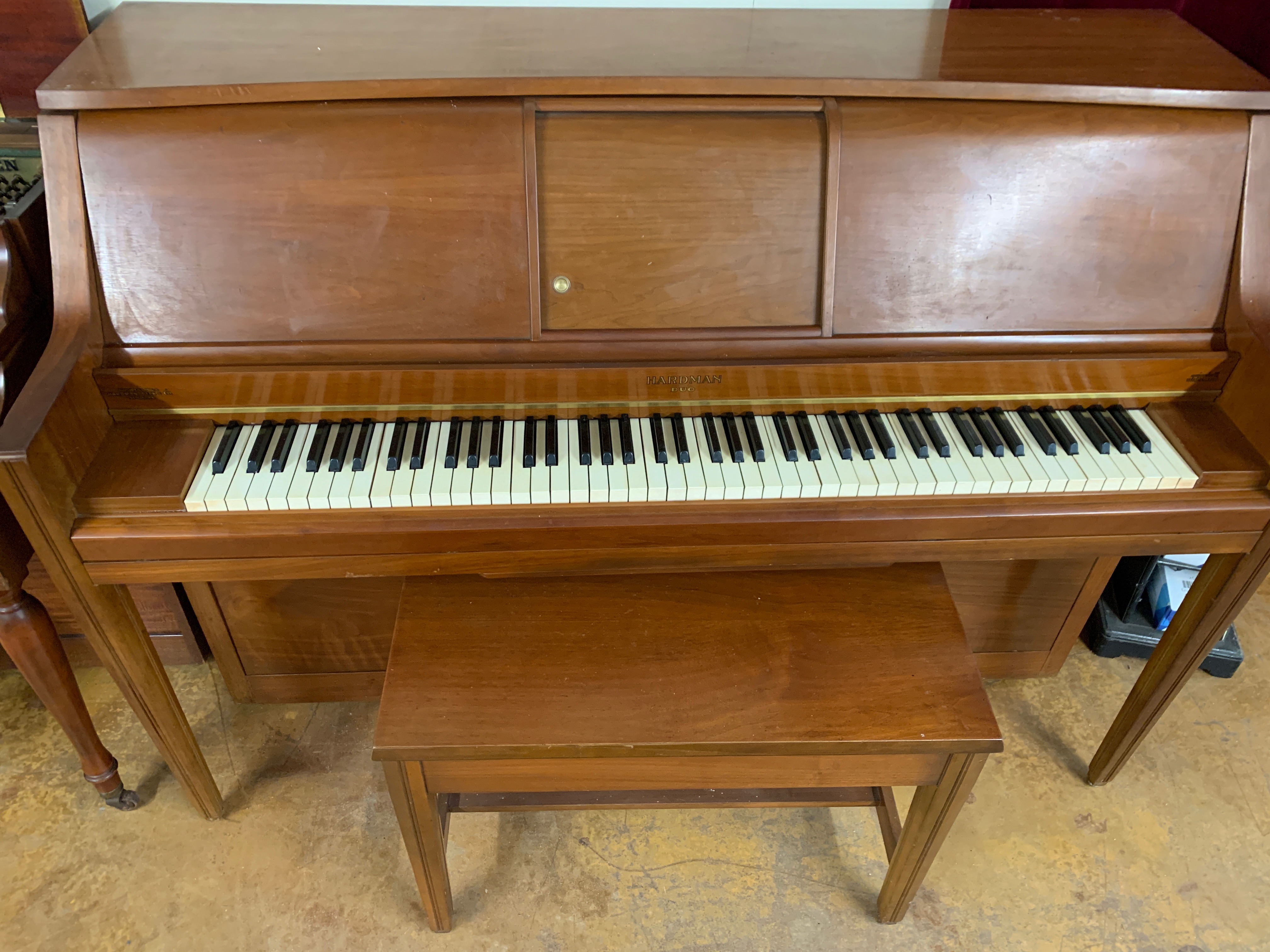 Hardman Console Player Piano