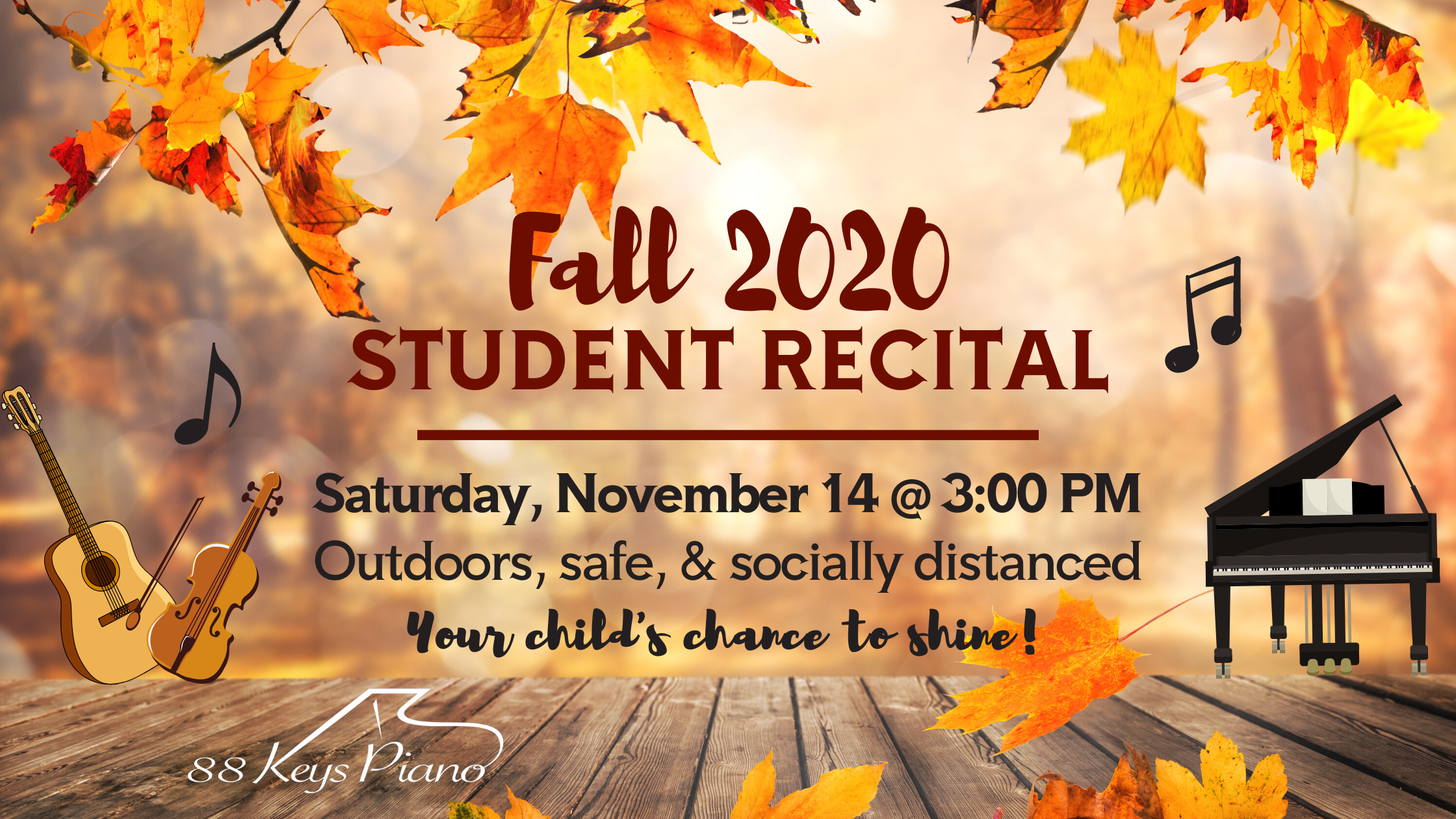 2020 Fall Student Recital
